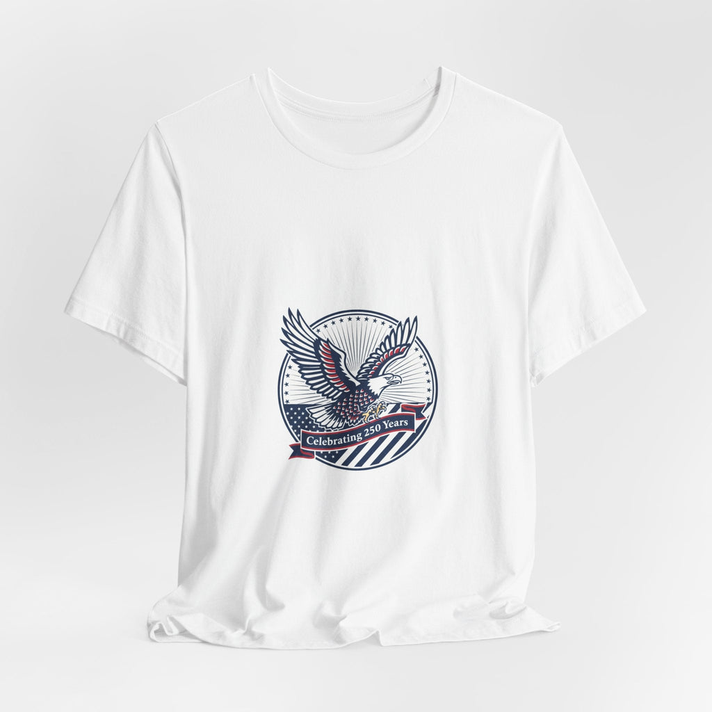 Semiquincentennial Eagle Badge Tee | 250th Anniversary 1776–2026 USA