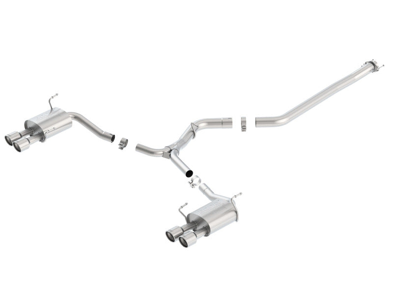 Borla 11-14 Subaru Impreza WRX/STI Sedan 4dr ATAK SS Catback Exhaust 140418