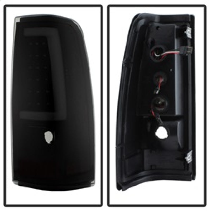 SPYDER xTune Chevy Silverado 1500/2500/3500 99-02 Version 3 Tail Lights Black Smoke ALT-ON-CS99V3-LBLED-BSM 9038778
