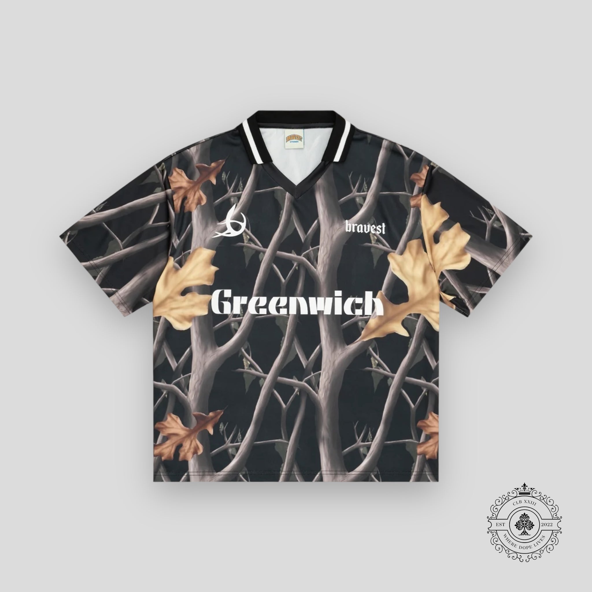 Bravest Studios Greenwich Soccer Jersey