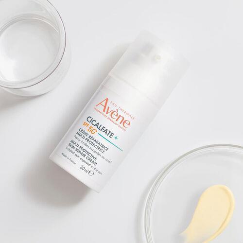 Avene Cicalfate Multi-Protective Repair Cream SPF50+ - Gentle, High SPF Sunscreen for Sensitive Skin