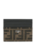 FENDI Mini Jacquard Card Holder - FW25