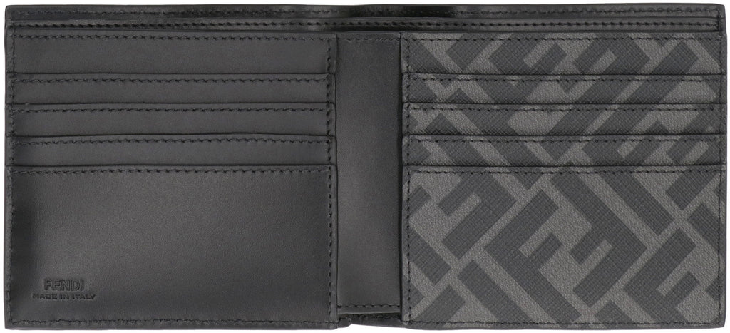 FENDI Logo Bi-Fold Wallet for Men