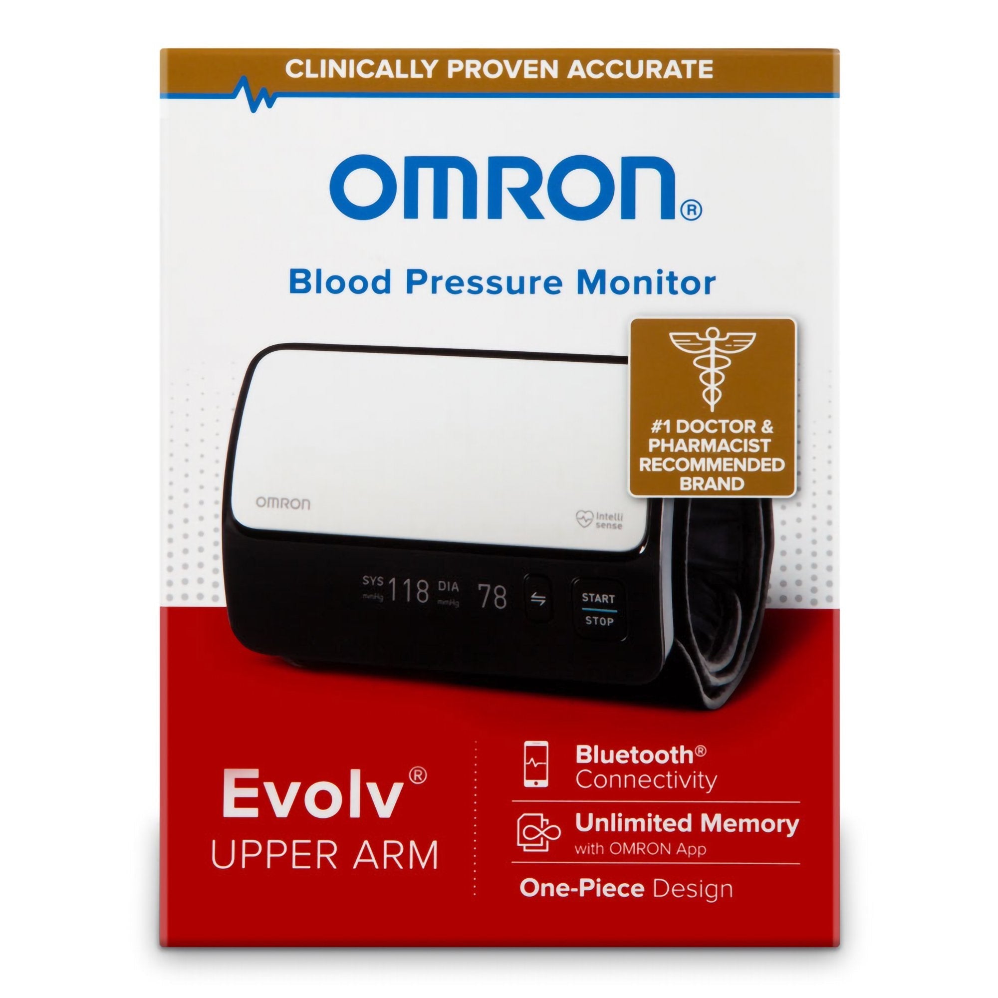 Evolv® Wireless Upper Arm Blood Pressure Monitor BP7000