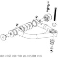 Camburg Chevy/GMC 1500 2WD/4WD 19-23 1.25in Performance Uniball Upper Arms CAM-210065