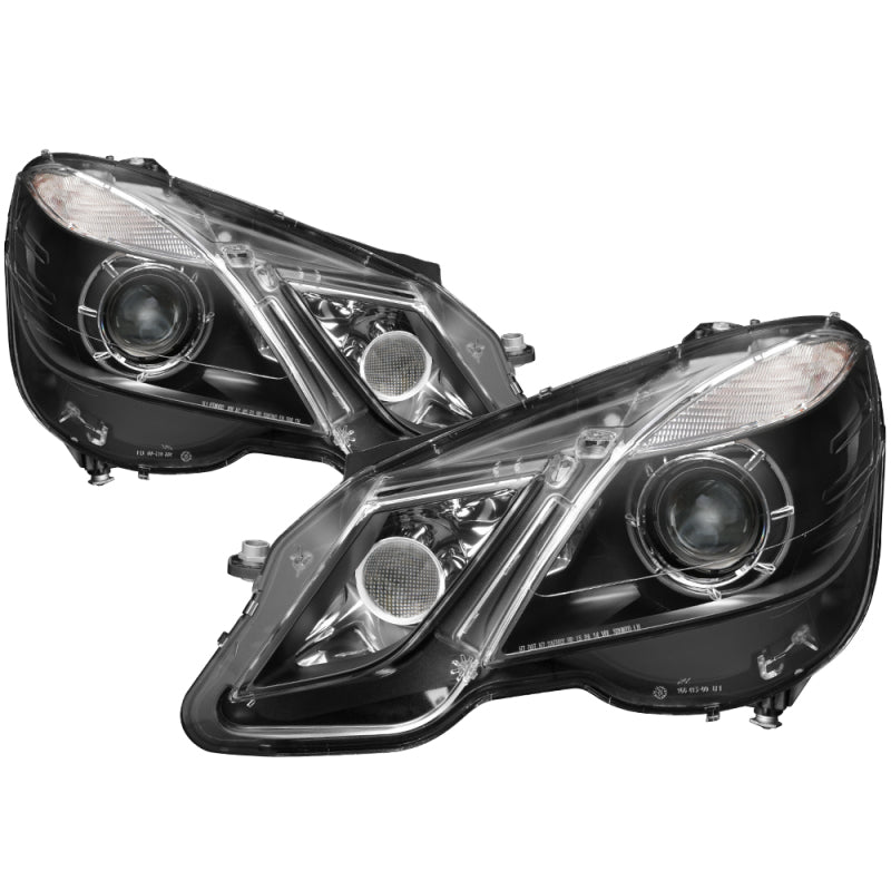 SPYDER Xtune Mercedes E-Class 10-13 Projector Headlights OE Style Halogen Only Black PRO-JH-MBW21210-NA-BK 9932670