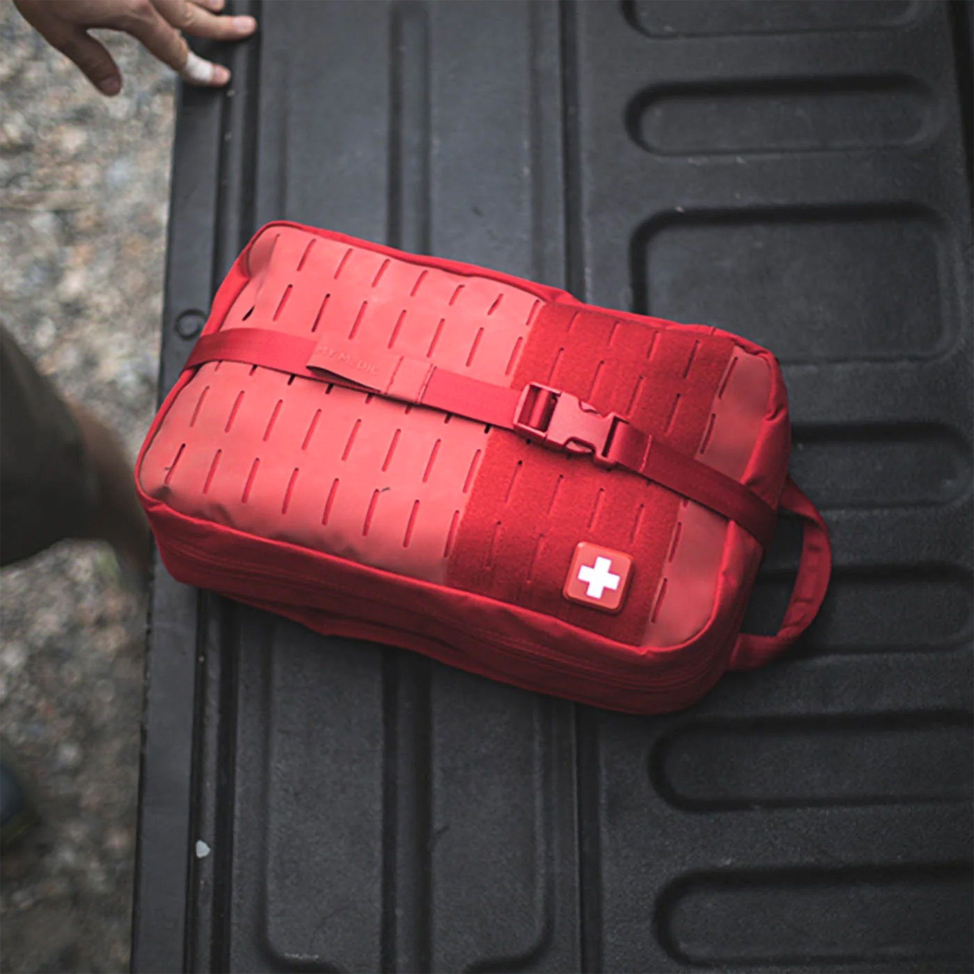 My Medic MyFAK Pro First Aid Kit, Large Trauma Kit with Medical Supplies, Black MM-KIT-U-MFK-LG-RED-PRO
