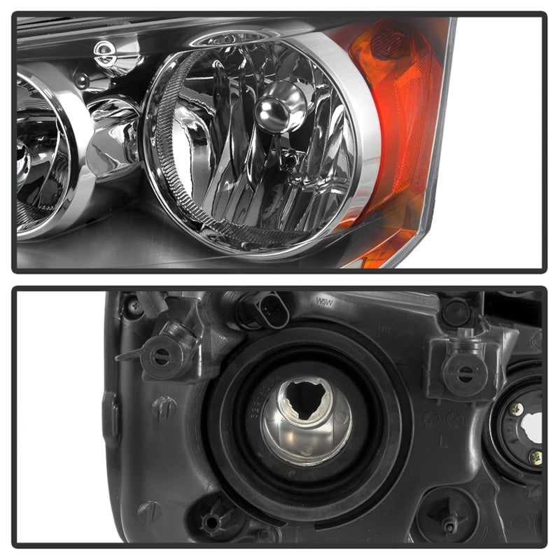SPYDER xTune 11-17 Dodge Grand Caravan Driver Side Headlights - OEM Left (HD-JH-CHRTC08-OE-L) 9042515