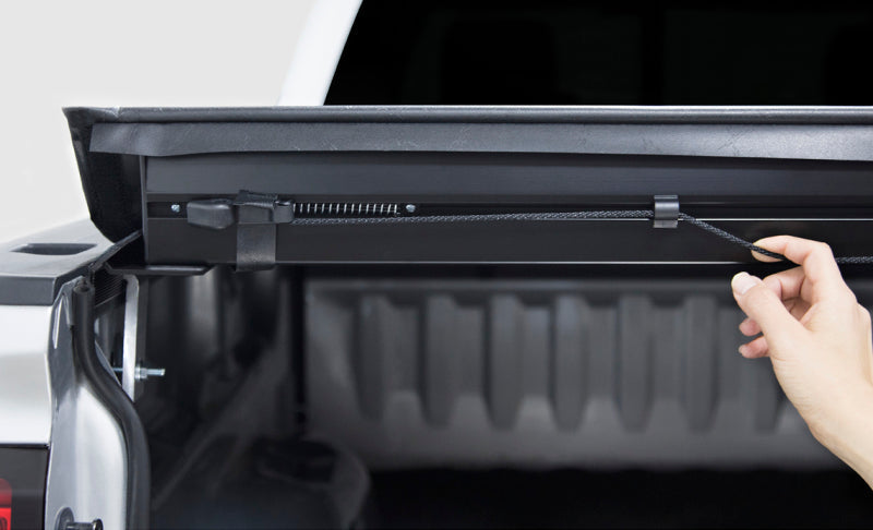 Access Lorado 04-15 Titan King Cab 6ft 7in Bed (Clamps On w/ or w/o Utili-Track) Roll-Up Cover 43169