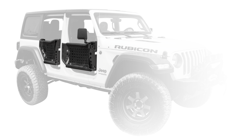 Body Armor 4x4 2018+ Jeep Wrangler JL and Gladiator JT Trail Doors Rear Pair JL-6150