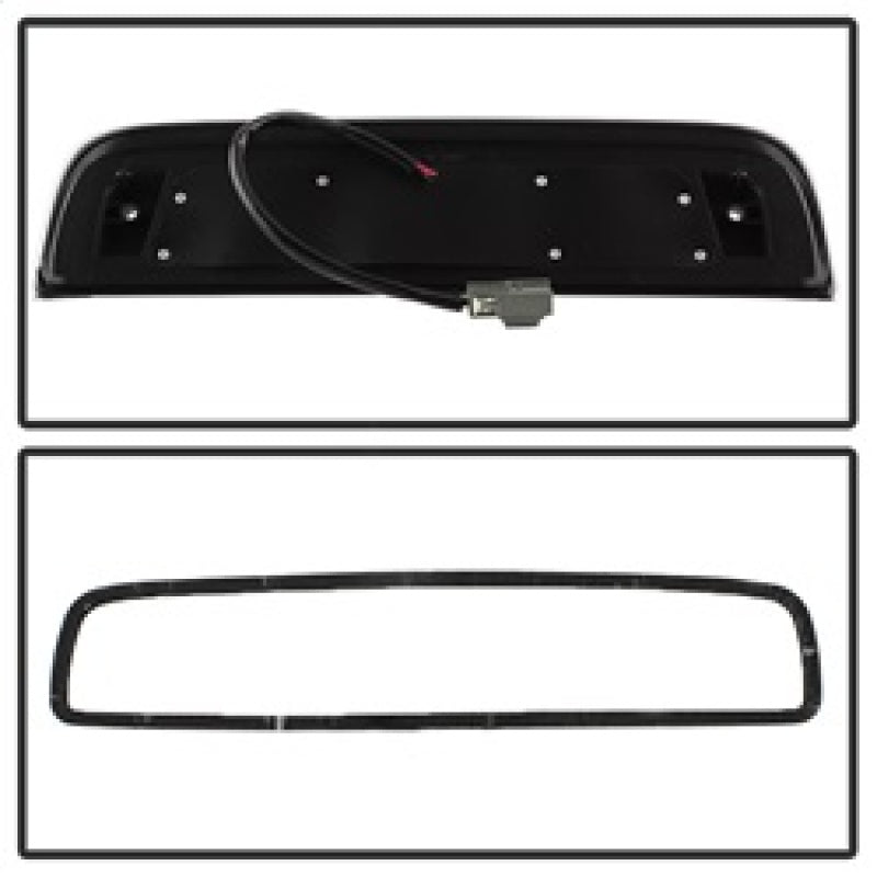SPYDER xTune 14-16 Chevrolet Silverado 1500 LED 3rd Brake Light - Smoke (BKL-CSIL14-LED-SM) 9037528