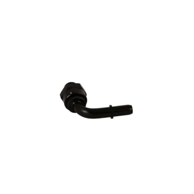 Aeromotive Fitting - AN-06 - 90 Degree - 3/8 Male Quick Connect 15135