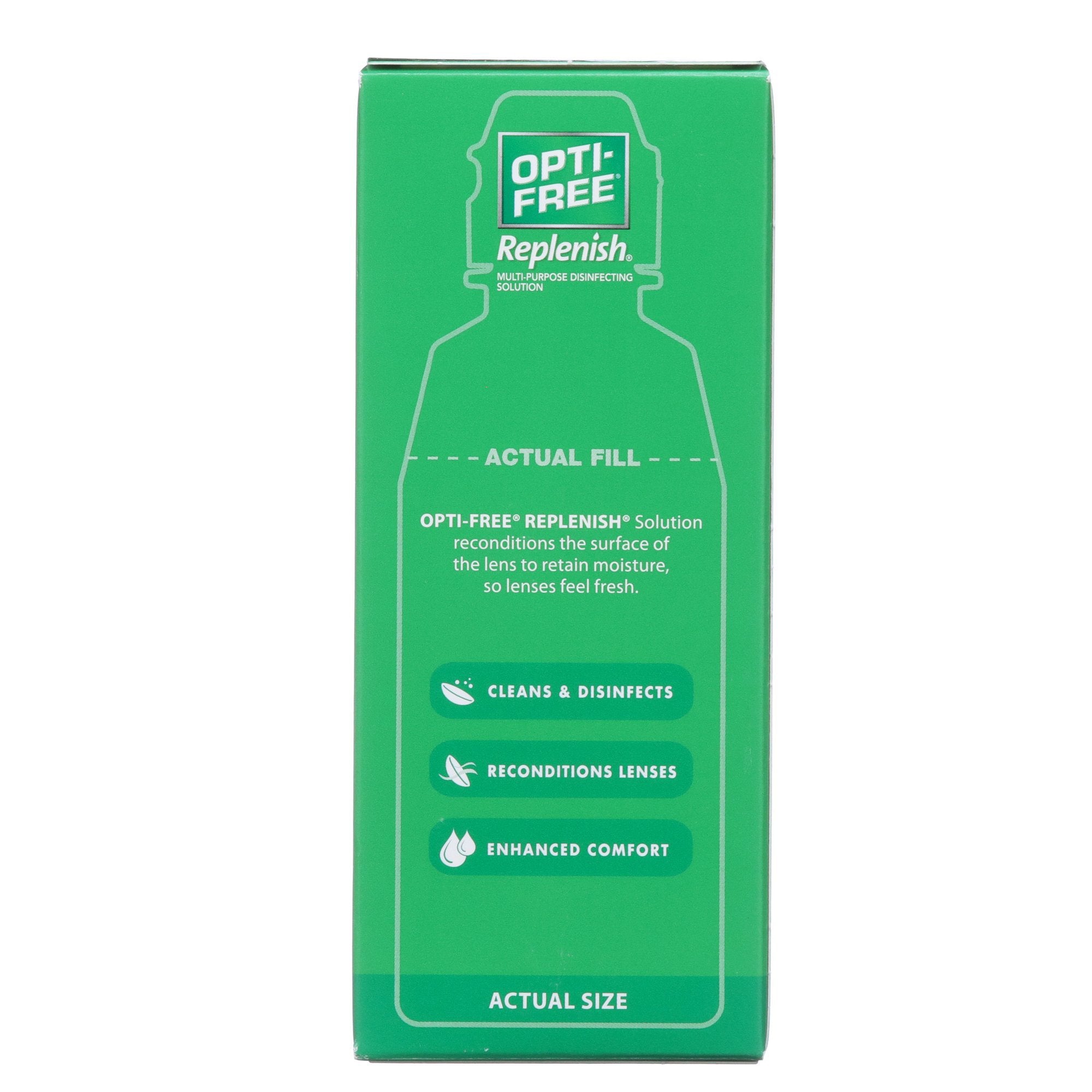 Opti Free® Replenish® Enhanced Comfort Multi-Purpose Disinfecting Solution 00065035604