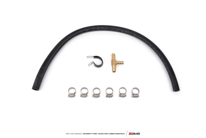 AMS Performance Infiniti Q50/Q60 Port Injection Lower Manifold - Black ALP.28.08.0002-1