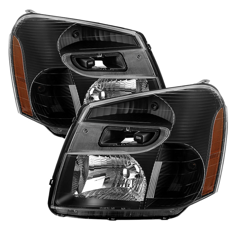 SPYDER Xtune Chevy Equinox 05-09 OEM Style Headlights Black HD-JH-CEQ05-AM-BK 9031007
