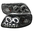 SPYDER Ford F150 97-03/Expedition 97-02 1PC Projector - CCFLHalo LED Smke PRO-YD-FF15097-1P-CCFL-SM 5042033