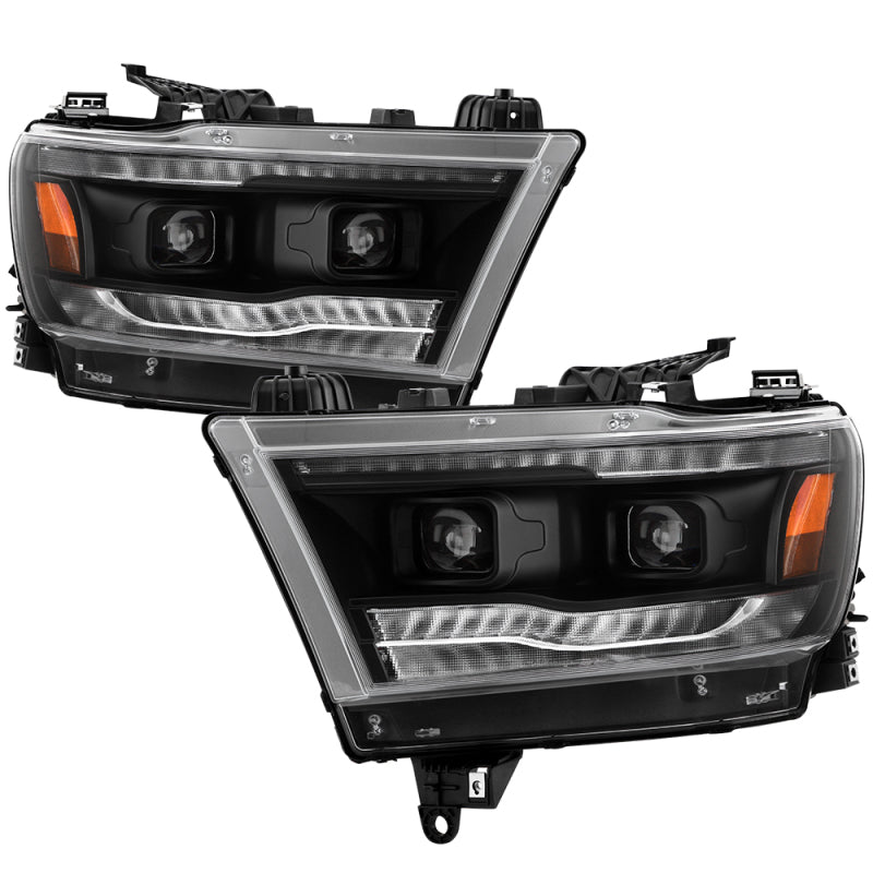 SPYDER Dodge Ram 19-20 High-power LED Module - Black (PRO-YD-DR19HALAP-SEQ-BK) 5087645