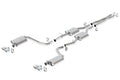 Borla 15-16 Dodge Challenger R/T 5.7L Dual Rectangle Angle Cut Dual Split Rear Exit Touring Exhaust 140626