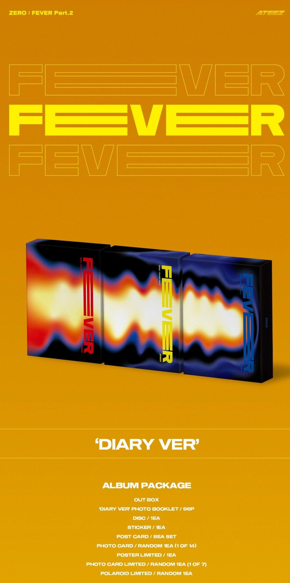 ATEEZ - Zero: Fever Part.2 Album