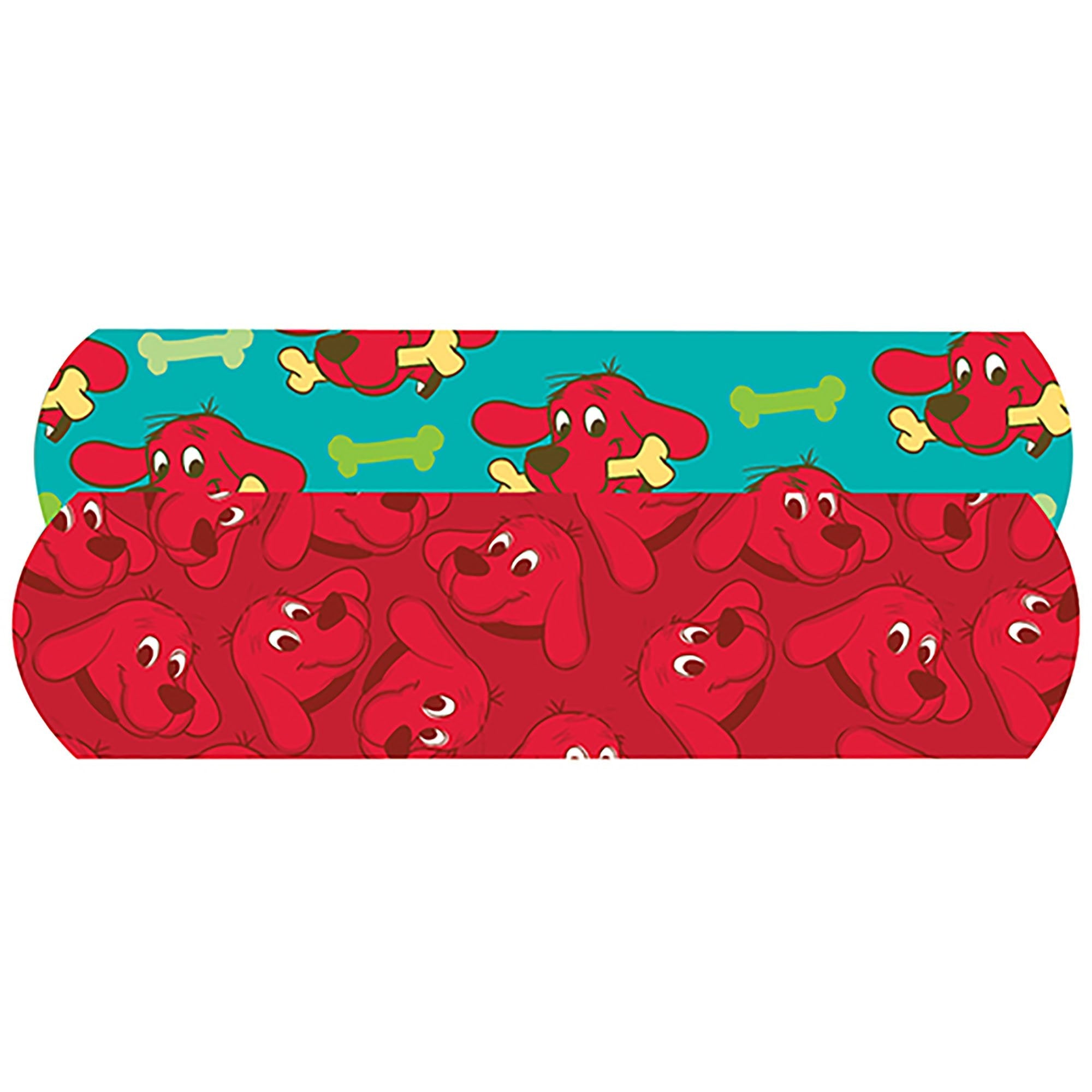 American® White Cross Stat Strip® Clifford the Big Red Dog Adhesive Strips 15960