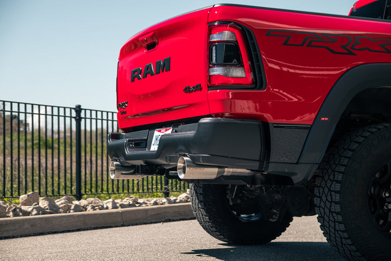 CORSA Performance Corsa 21-22 Dodge Ram TRX Crew Cab Baja Catback Exhaust Dual Rear Gunmetal Tip 21190GNM
