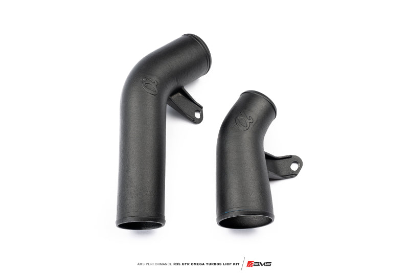 AMS Performance 09-21 Nissan GTR R35 OMEGA Turbo Kit 3in Lower Intercooler Pipes (OMEGA 11) ALP.07.14.0021-1