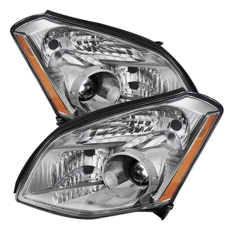 SPYDER Xtune Nissan Maxima (Halogen Only) 07-08 Crystal Headlights Chrome HD-JH-NM07-AM-C 9025556