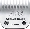 7FC Blades Dog Grooming Clipper Compatible with Andis Pet/Oster A5/Wahl KM Series, Ceramic & Stainless Steel Blade - PhishStones Products