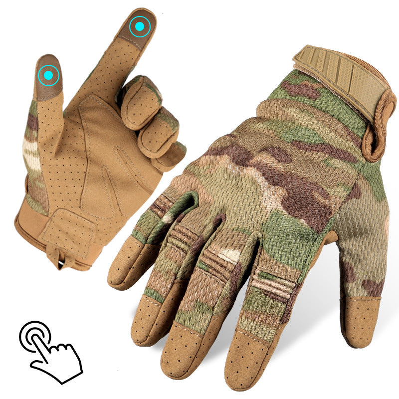Outdoor Sports Tactical Gloves Riding Anti-skid Motorcycle Racing Climbing