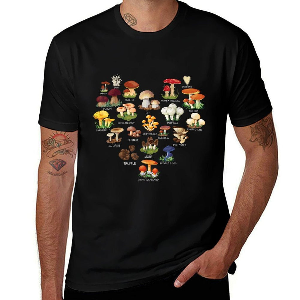 Mushroom Mycology Fungi Foraging Mushrooms Whisperer Fungus  Stretchy T-Shirt