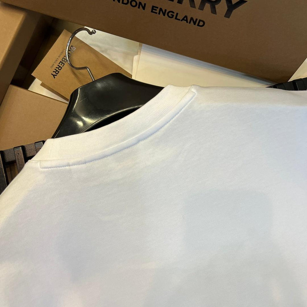 Burberry T-Shirt Without Collar 'White'