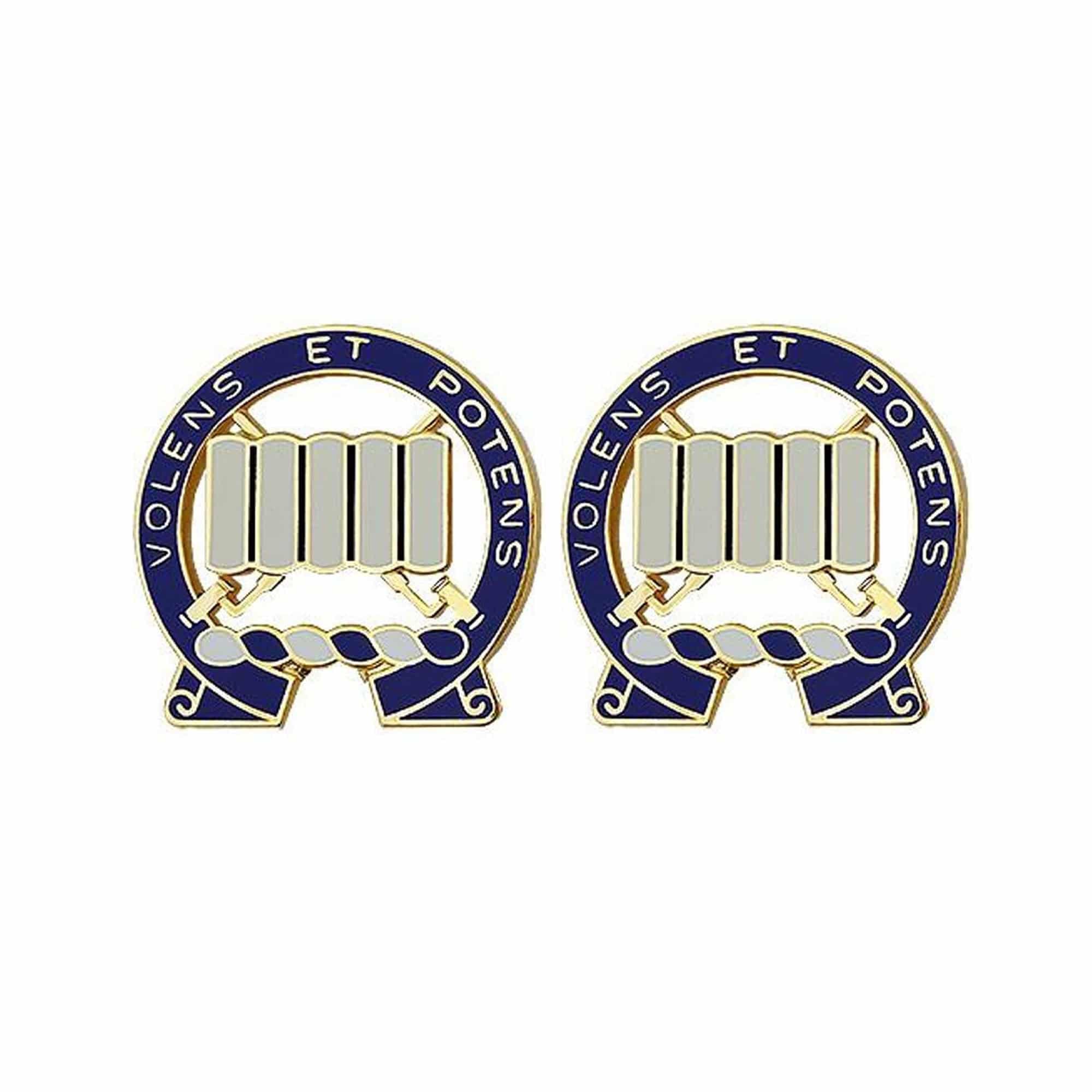 U.S. Army 7th Infantry Regiment Unit Crest (pair)