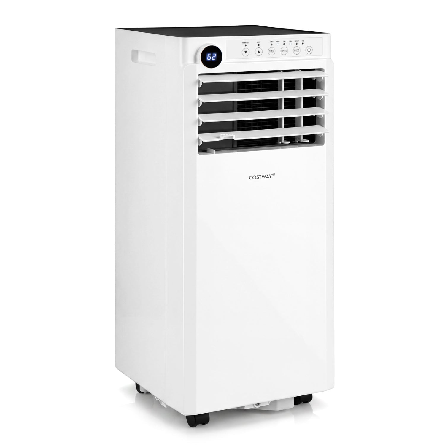 8000 BTU Portable Air Conditioner with Dehumidifier & Timer