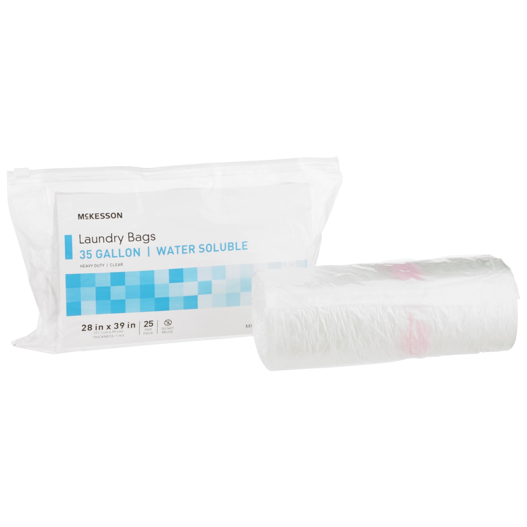 McKesson Water Soluble Laundry Bag, 30 – 35 gallon capacity 03-1347