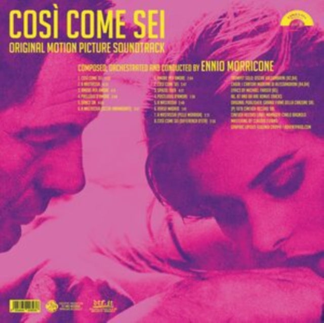 Ennio Morricone - Blue-Eyed Bandit (Il Bandito Dagli Occhi Azzurri) Ost & Così Come Sei Ost (Limited/180G/Solid Pink LP Vinyl) & Blue-Eyed Bandit (Il Bandito Dagli Occhi Azzurri) Ost (Blue LP Vinyl) (Rsd) & Bird With The Crystal Plumage (140G/Crystal
