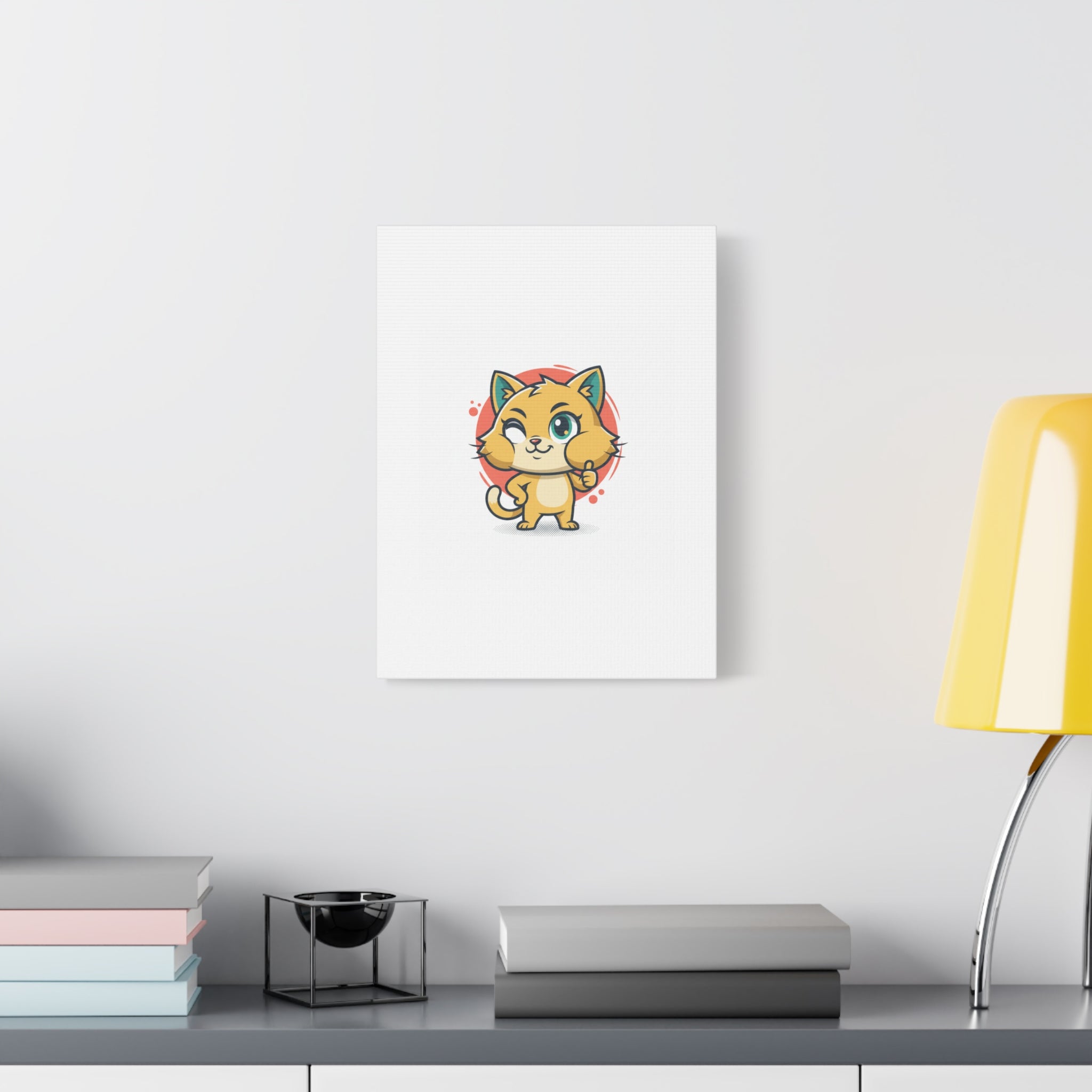 Cheeky Rodent Art Print | Rodent-Core Cute Rat/Mice Wall Canvas