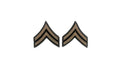 U.S. Army AGSU Army E4 Corporal Chevron Sew-on Rank (male)