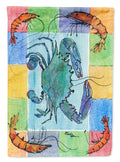 Crab Garden Flag Mailbox Decorative Yard Banner Outside Patio Artwork for Flower Beds, Garden Size, Multicolor