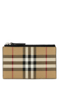BURBERRY Printed Canvas Mini Wallet for Men