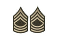 U.S. Army AGSU E8 Master Sergeant Chevron Sew-On Rank (male)