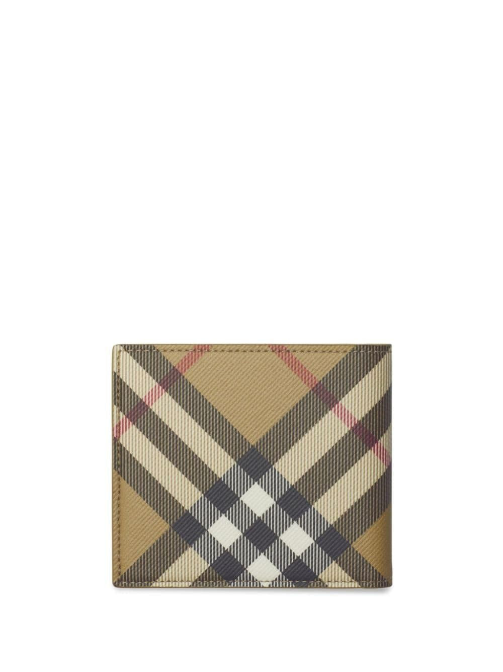 BURBERRY Mini Check Print Wallet