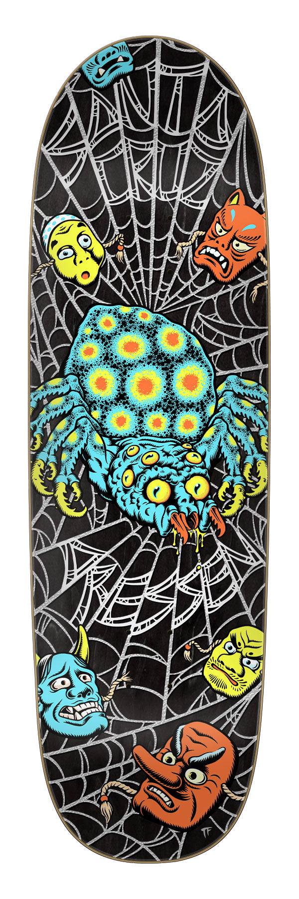 SANTA CRUZ DRESSEN "Spider" Pro 9.25" COMPLETE SKATEBOARD