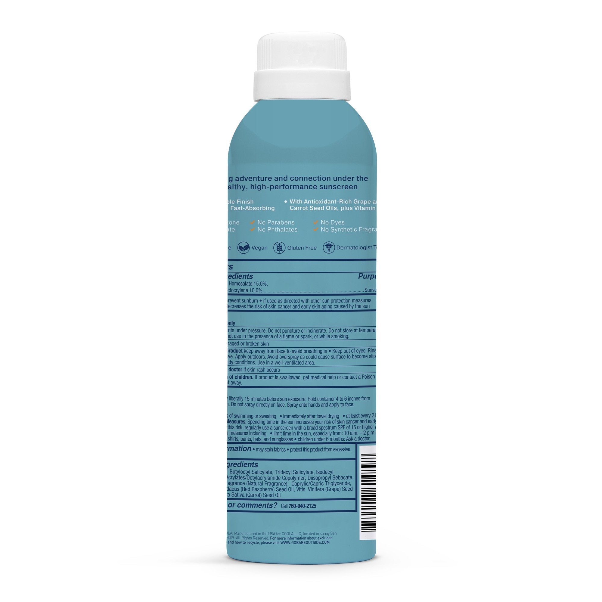 Sunscreen BARE Republic® Clearscreen® Body SPF 100 Spray 6 oz. Aerosol Can BR10225