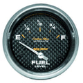 AutoMeter Gauge Fuel Level 2-5/8in. 240 Ohm(e) to 33 Ohm(f) Elec Carbon Fiber 4816