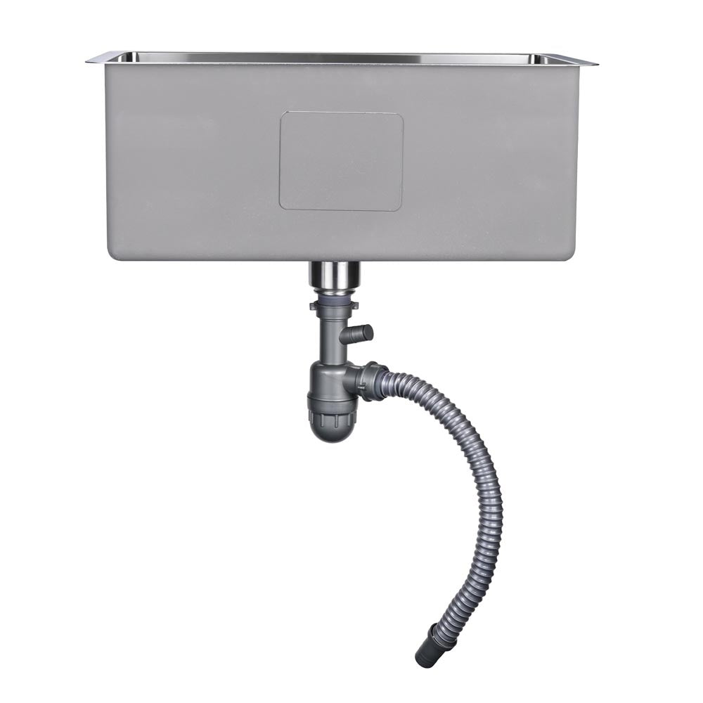 Aquaterior 25" Undermount Kitchen Sink Stainless Steel