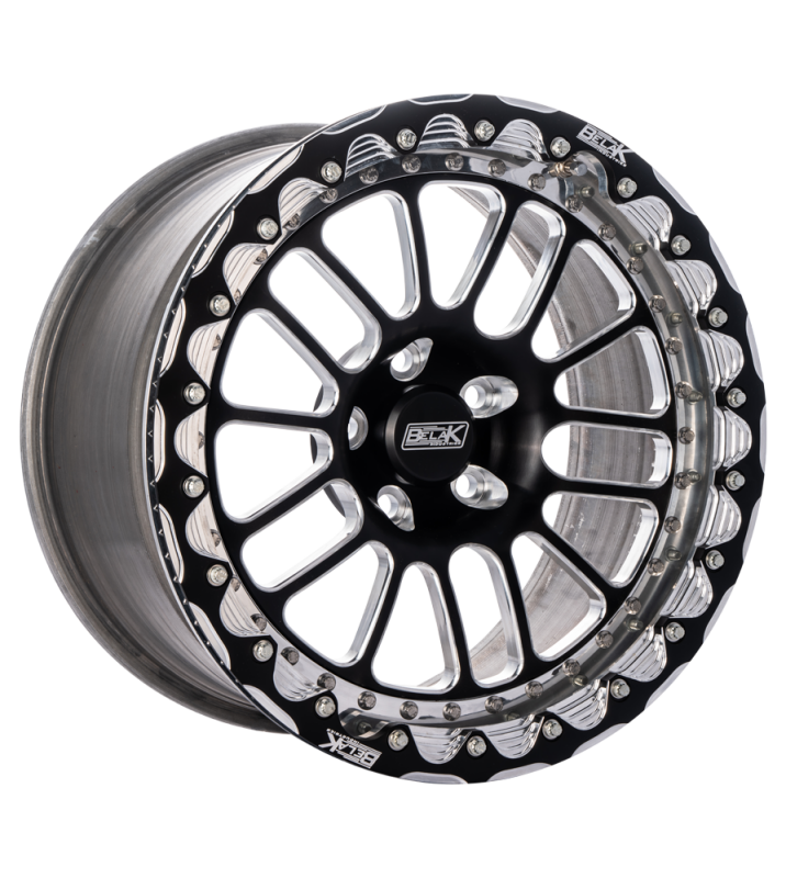 Belak Wheels Belak 15x11 GTR Rear Wheel (OEM Small Brake Kit Req) / 5x114.3 BP / Series 2 Wheel- Single Beadlock 15115114S2GTR-SBL