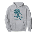 Funny Native American Player Soccer Lover Hoodie - Streetwear Style Unisex