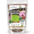 13-13-13 Slow Release Granular Fertilizer – All Purpose Plant Food 13 13 13 for Outdoor Grass, Vegetables, Roses, Flowers, Shrubs, Trees. Lawns, Gardens, Potted Plants (5 quarts)