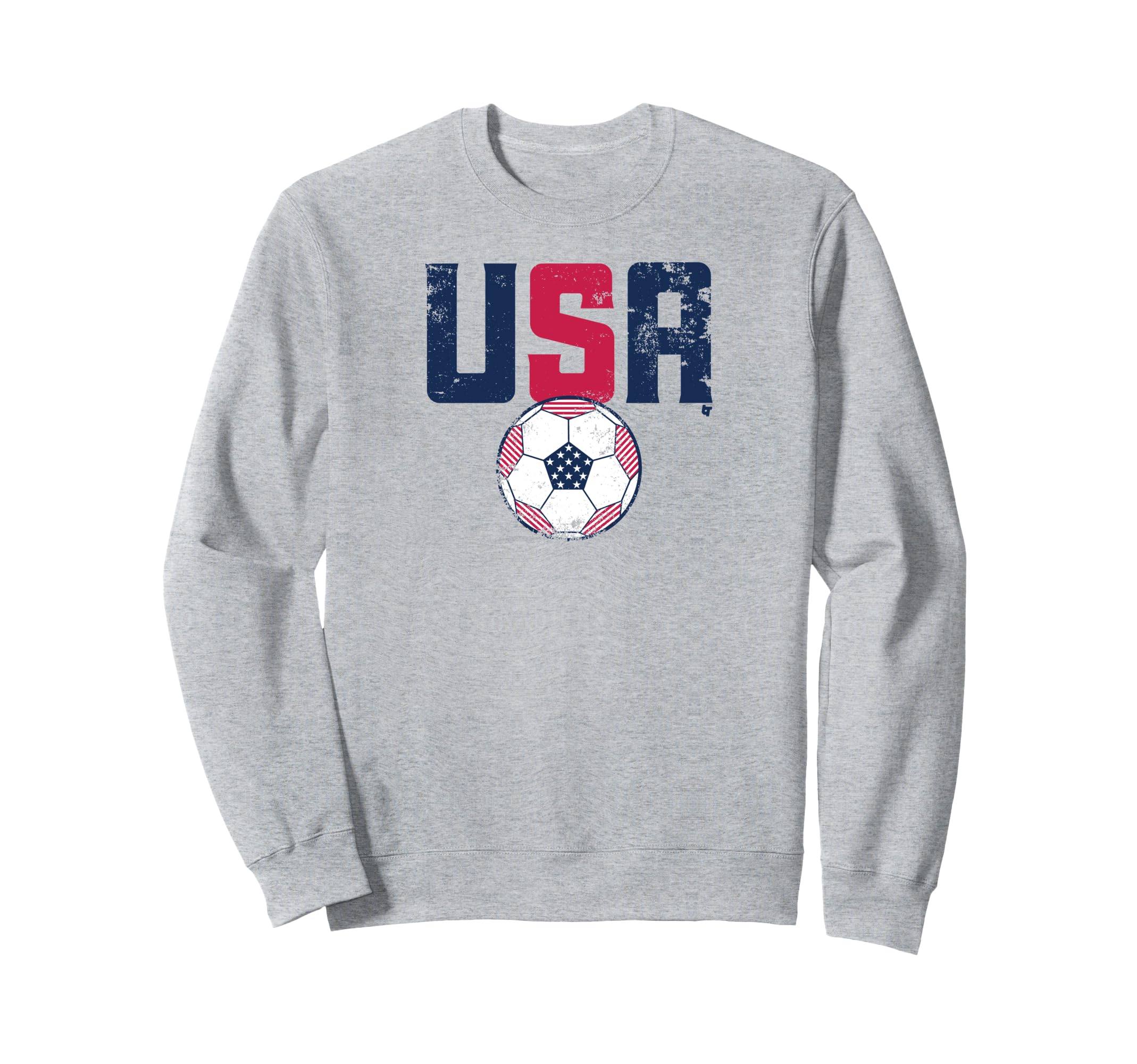 Usa Soccer Sweatshirt - Graphic Print Men Women