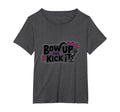 Bow Up Kick It Soccers Motivational T-Shirt - Custom Art Print for Adults